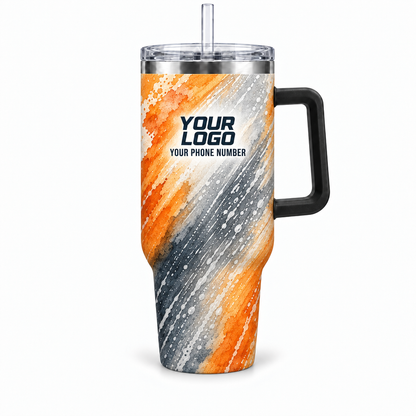 WCN013 personalized tumbler 40oz front product mockup
