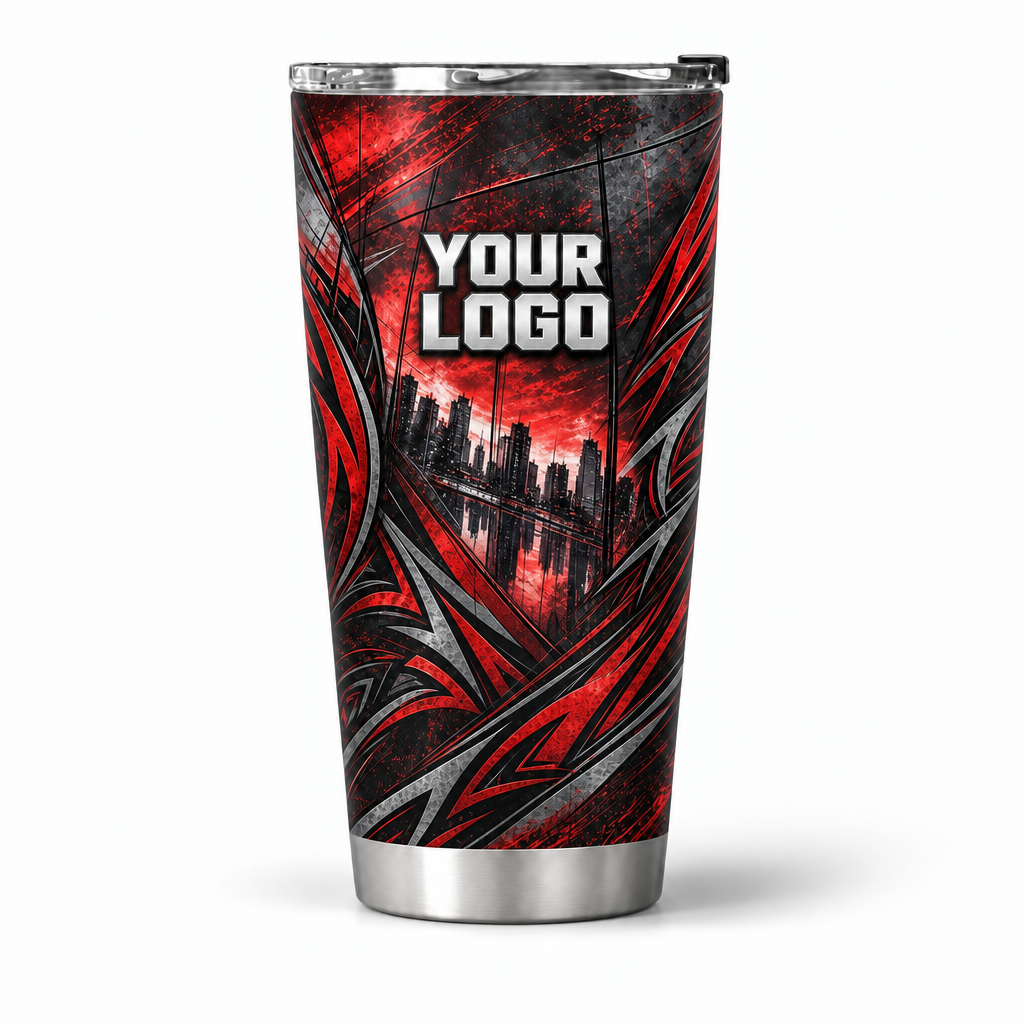 WCN014 personalized tumbler 20oz front product mockup