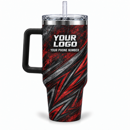 WCN014 personalized tumbler 40oz back product mockup