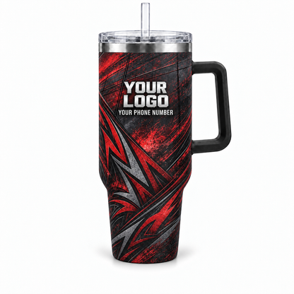WCN014 personalized tumbler 40oz front product mockup