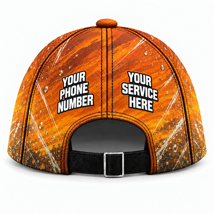 WCN015 personalized cap back product mockup