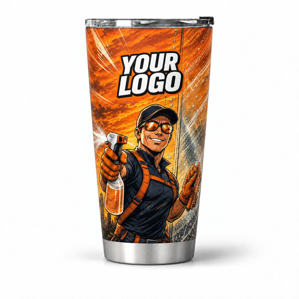 WCN015 personalized tumbler 20oz front product mockup