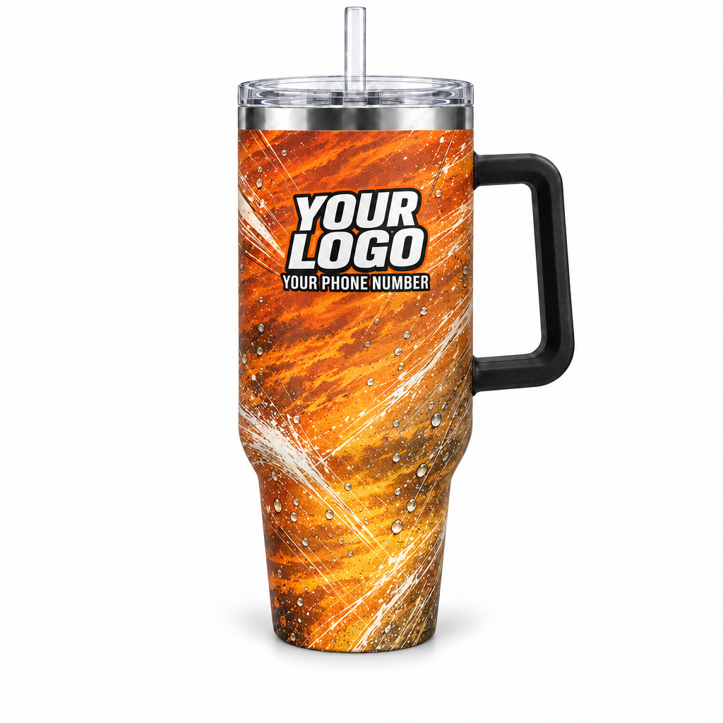 WCN015 personalized tumbler 40oz front product mockup
