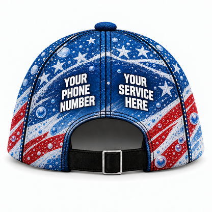 WCN016 personalized cap back product mockup