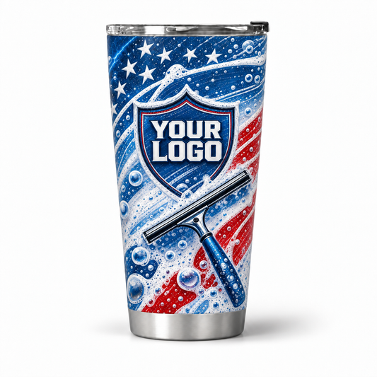 WCN016 personalized tumbler 20oz front product mockup