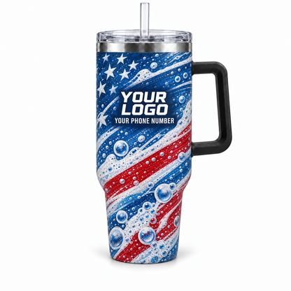 WCN016 personalized tumbler 40oz front product mockup