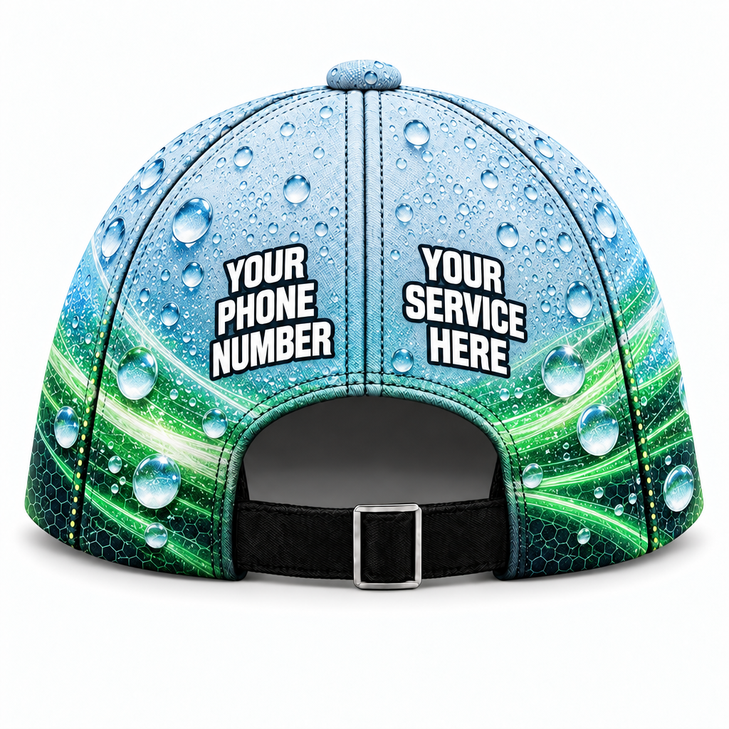 WCN017 personalized cap back product mockup