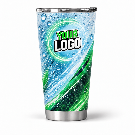 WCN017 personalized tumbler 20oz front product mockup