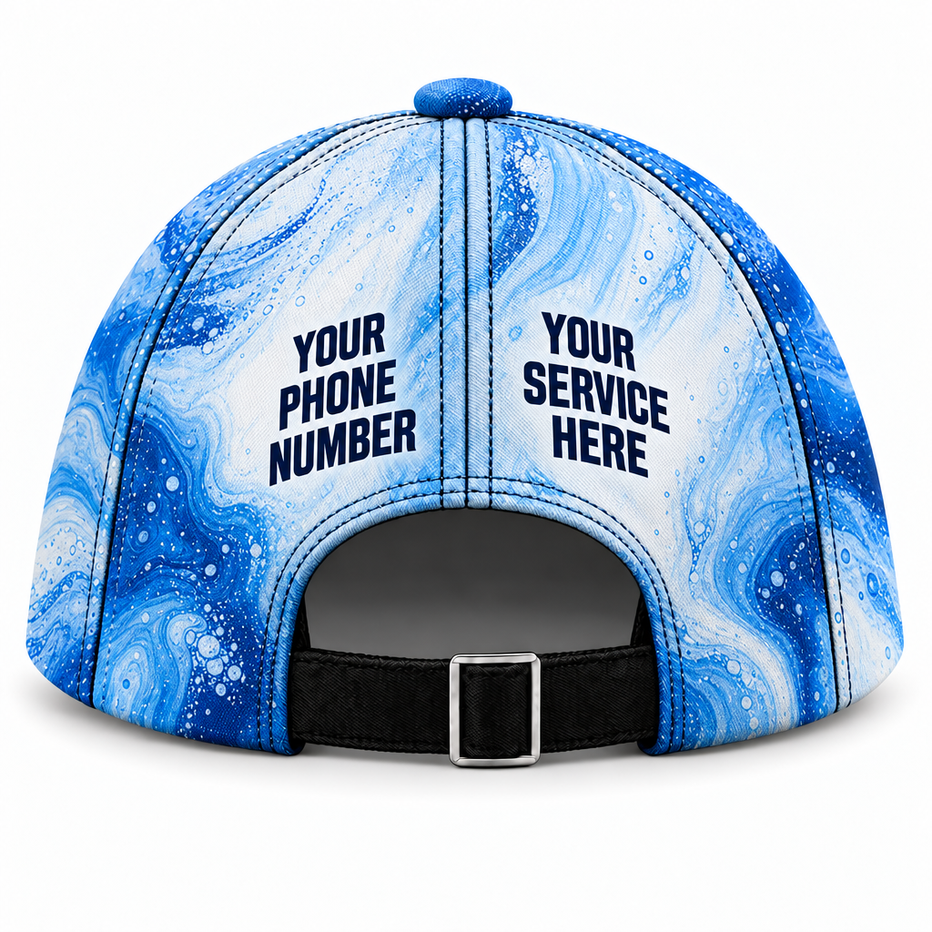 WCN018 personalized cap back product mockup