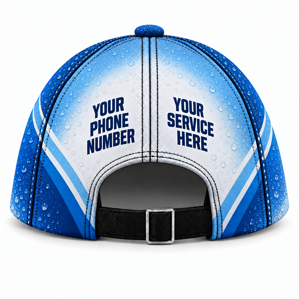 WCN019 personalized cap back product mockup