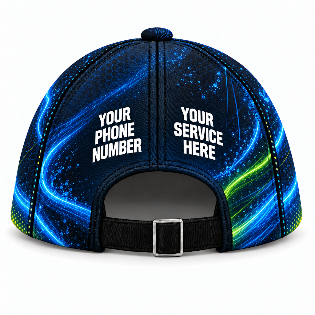WCN021 personalized cap back product mockup