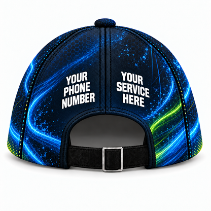 WCN021 personalized cap back product mockup