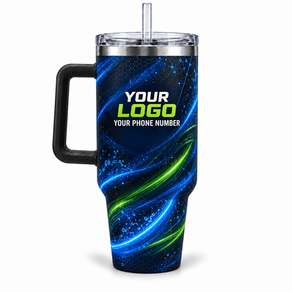WCN021 personalized tumbler 40oz back product mockup