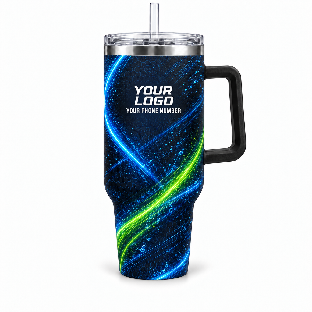 WCN021 personalized tumbler 40oz front product mockup