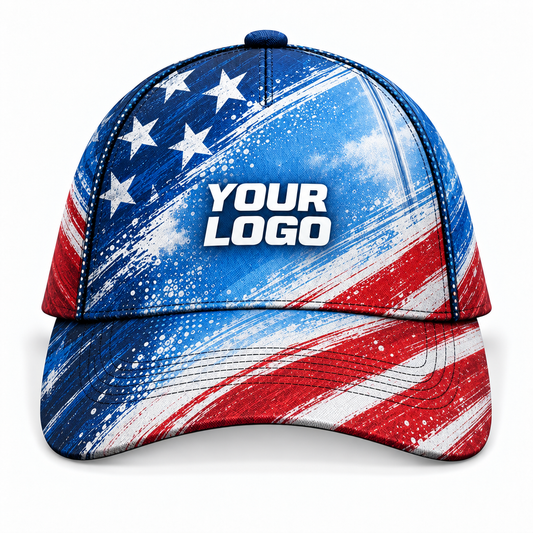 WCN022 personalized cap front product mockup