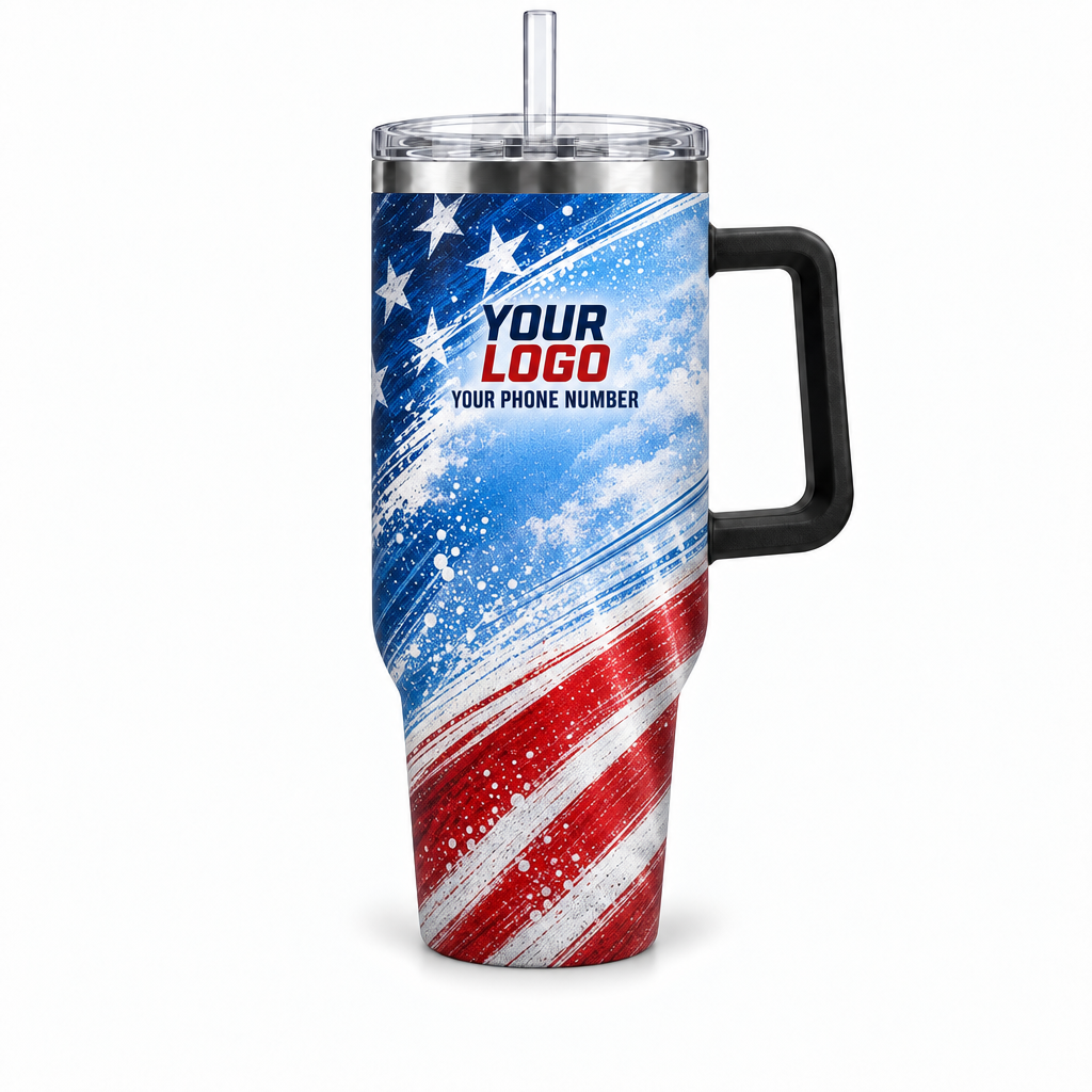 WCN022 personalized tumbler 40oz front product mockup