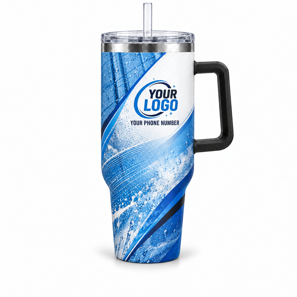 WCN024 personalized tumbler 40oz front product mockup