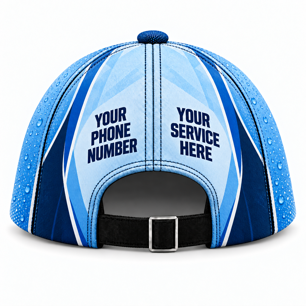 WCN025 personalized cap back product mockup