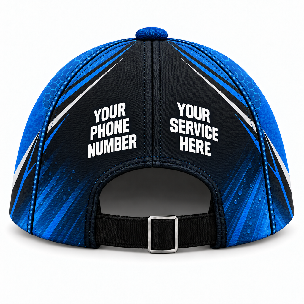 WCN026 personalized cap back product mockup