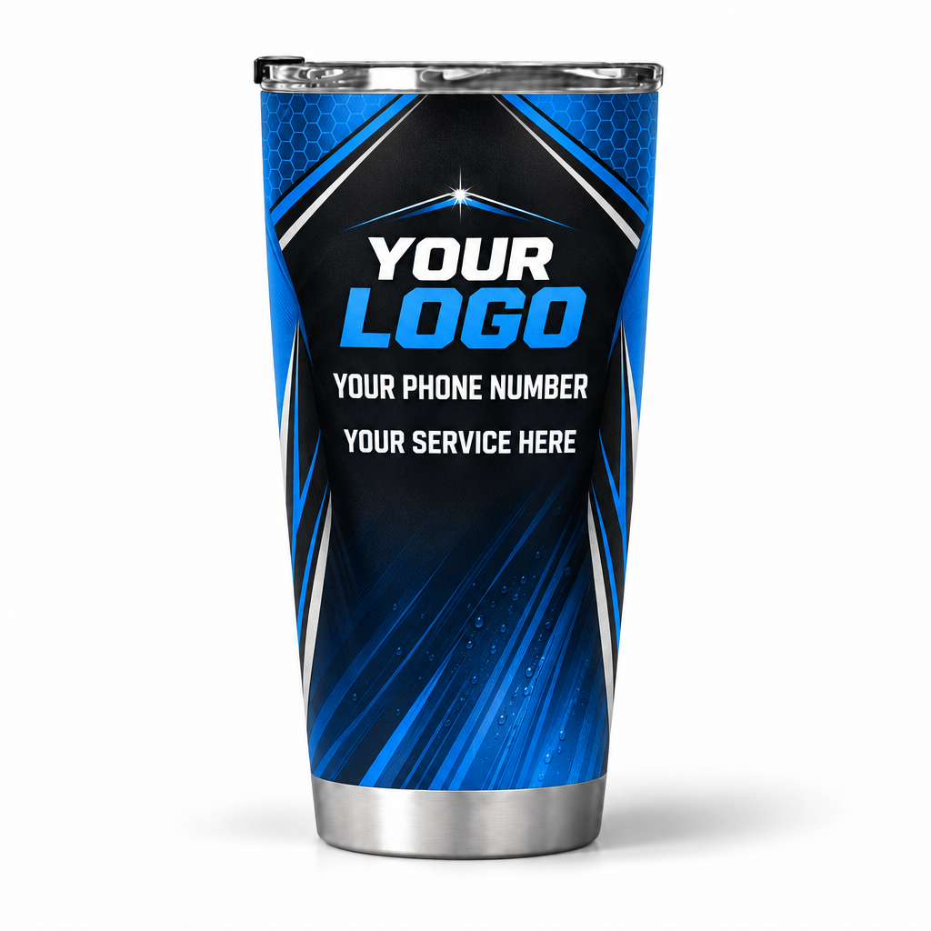 WCN026 personalized tumbler 20oz back product mockup