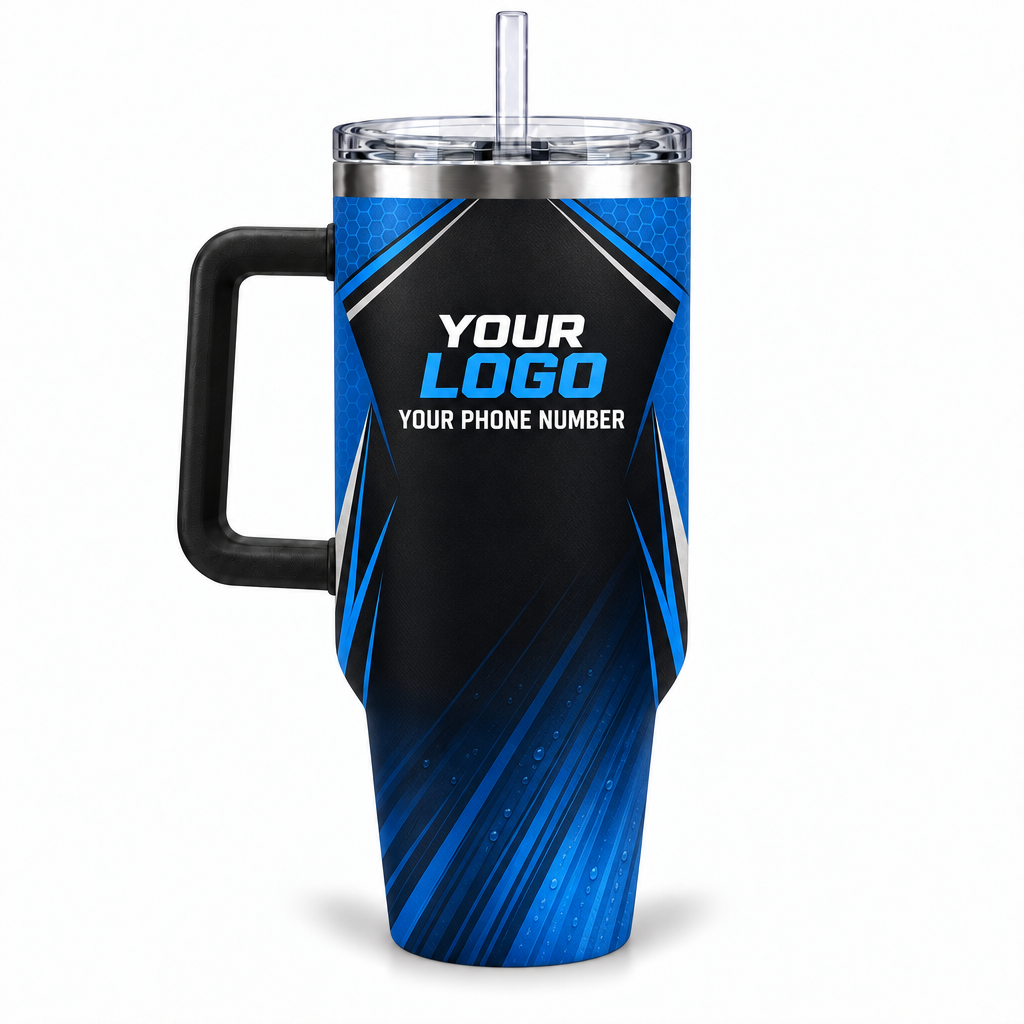 WCN026 personalized tumbler 40oz back product mockup