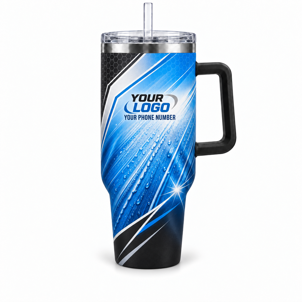 WCN026 personalized tumbler 40oz front product mockup