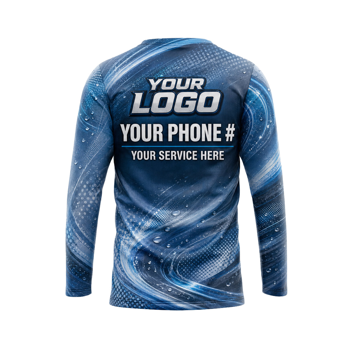 Pro Uniform pressure washing shirt PW0044 - back