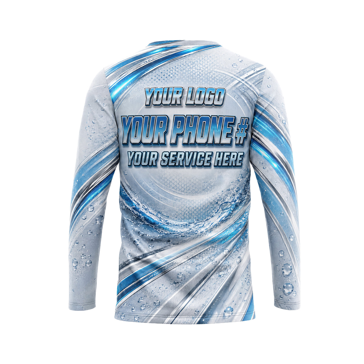 Pro Uniform pressure washing shirt PW0045 - back