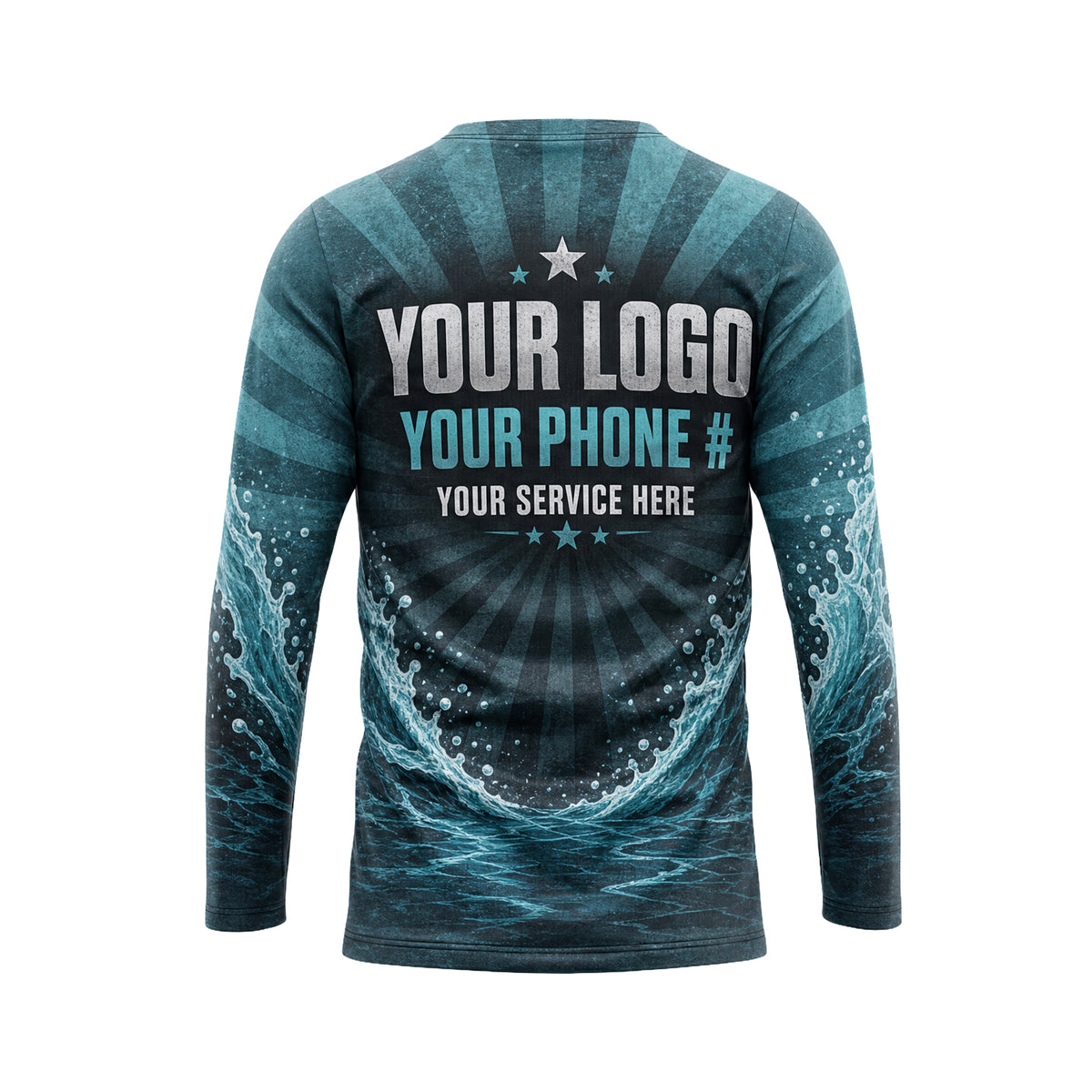 Pro Uniform pressure washing shirt PW0050 - back