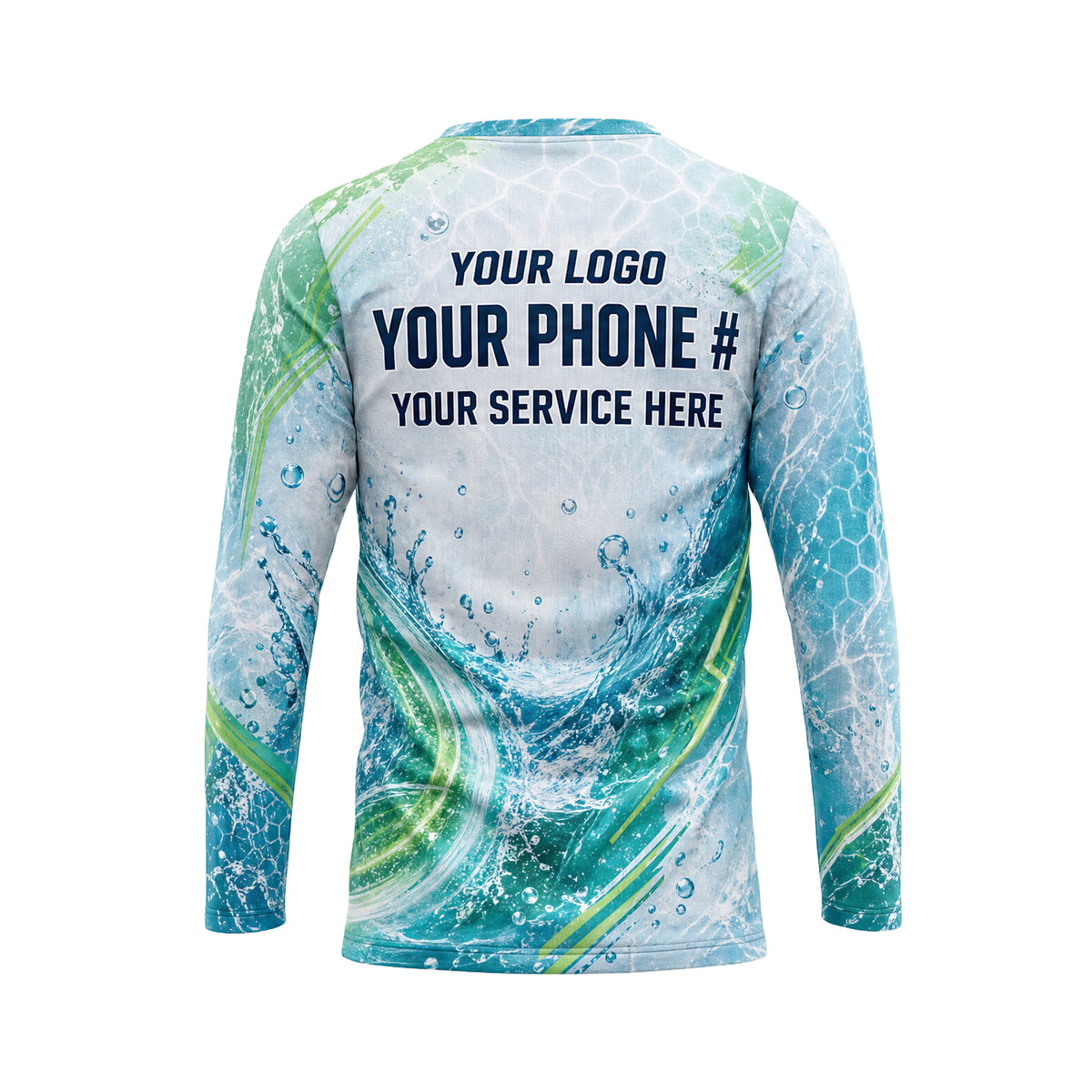 Pro Uniform pressure washing shirt PW0052 - back