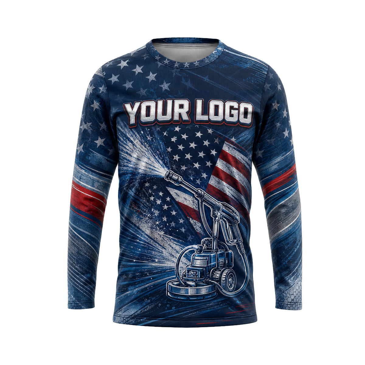 Patriot pressure washing shirt PWPP0024 - front
