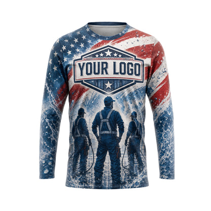 Patriot pressure washing shirt PWPP0025 - front