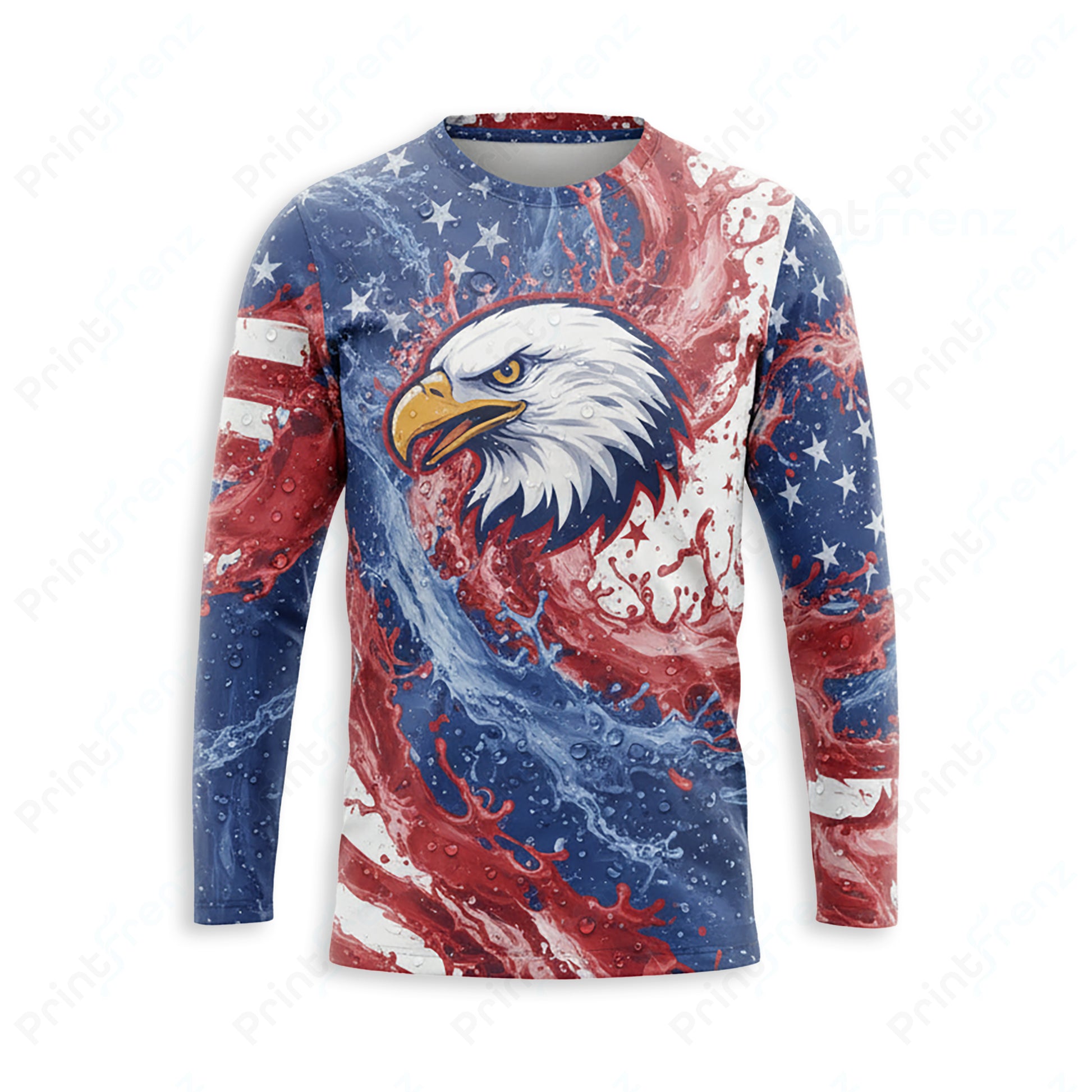 DT0002PWPP Pressure Patriot work shirt — front view, custom logo