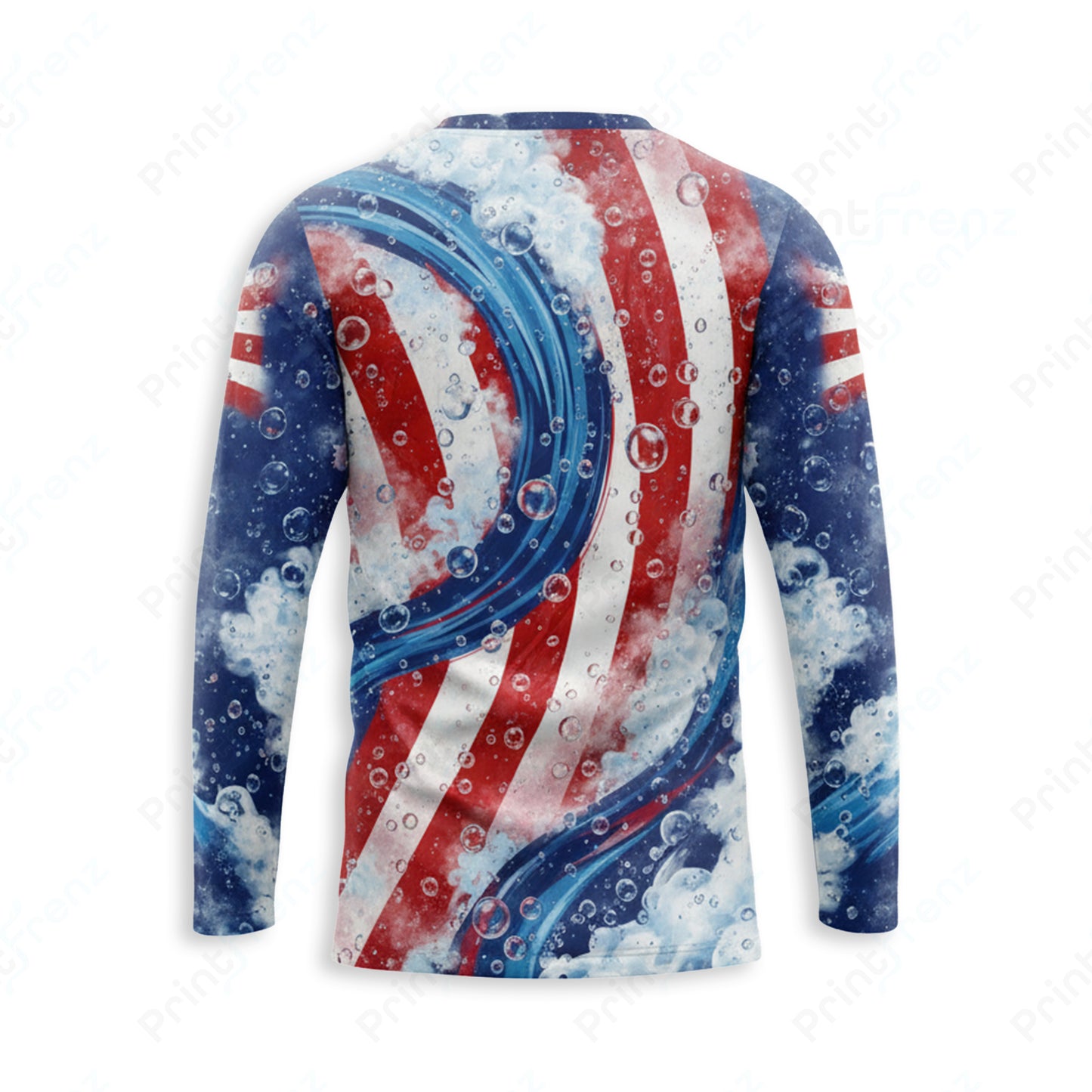 DT0009PWPP Pressure Patriot work shirt — back view, bleach-proof
