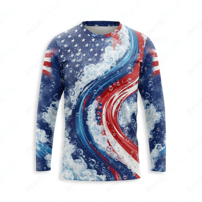 DT0009PWPP Pressure Patriot work shirt — front view, custom logo