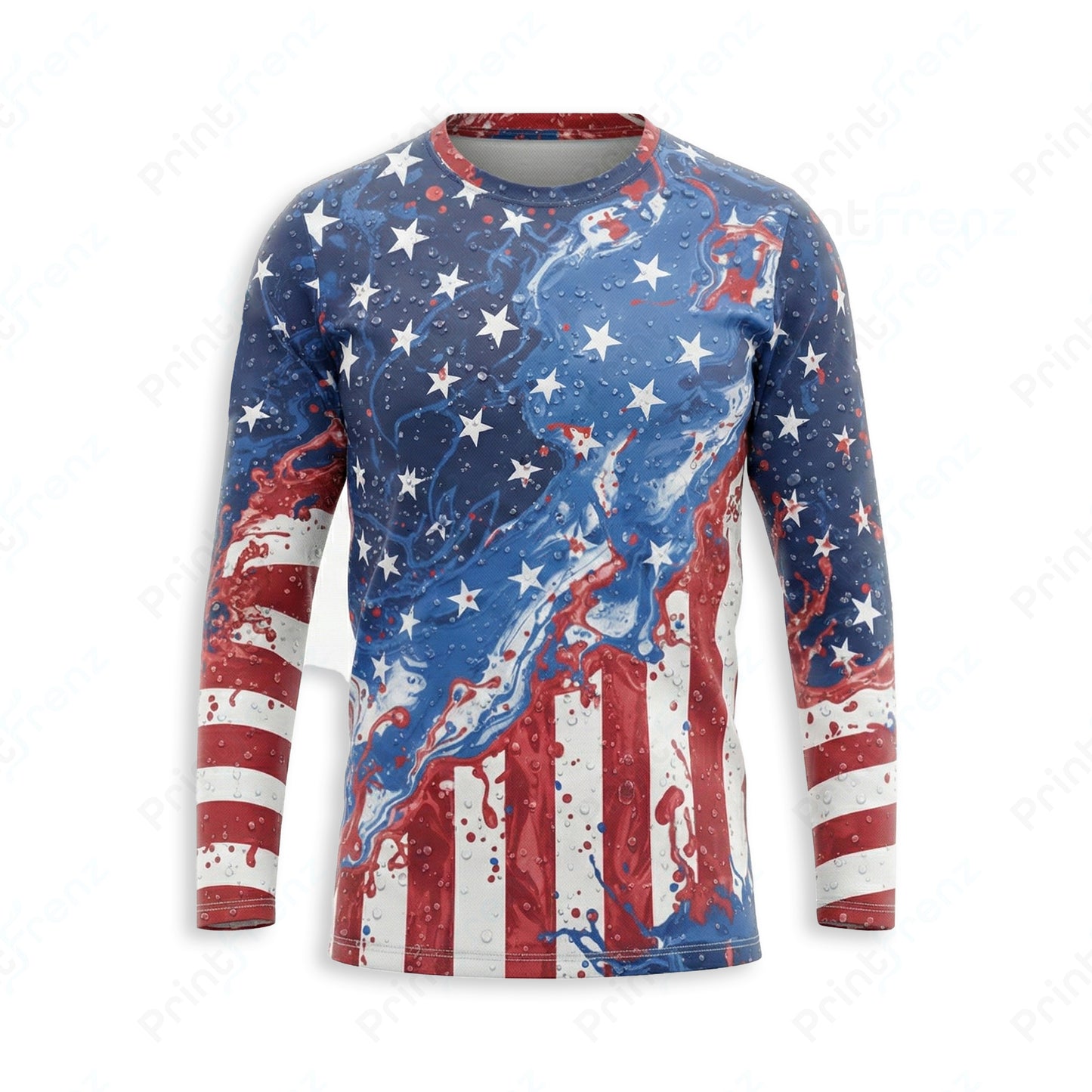 DT0014PWPP Pressure Patriot work shirt — front view, custom logo