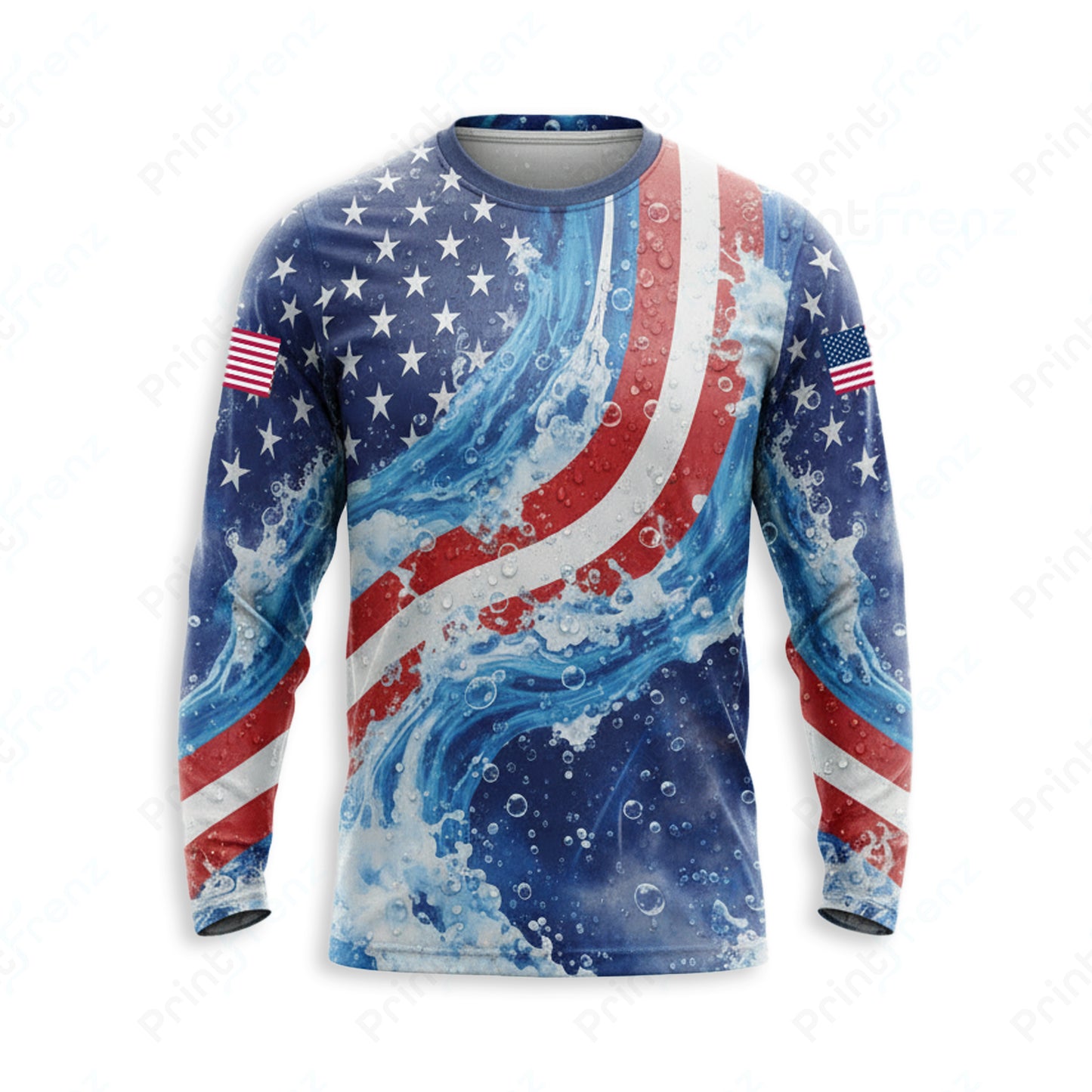 DT0019PWPP Pressure Patriot work shirt — front view, custom logo