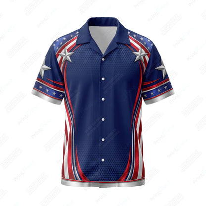 Silver Star Salute patriotic HVAC shirt USP10 - front